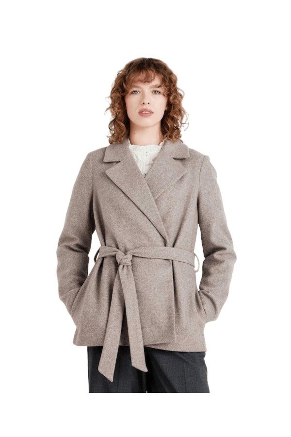 ONLY ΓΥΝΑΙΚΕΙΟ ΠΑΛΤΟ ONLALVILDA SHORT WRAP COAT OTW 15344621