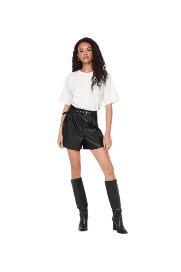 ONLHEIDI FAUX LEATHER SHORTS OTW NOOS