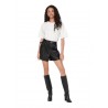 ONLHEIDI FAUX LEATHER SHORTS OTW NOOS
