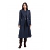 TOI & MOI Denim midi φόρεμα με ζώνη 50-6962-226