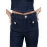 TOI & MOI Flare jean με κουμπιά 20-6015-226